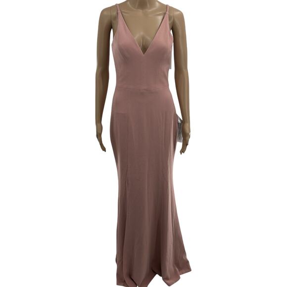 Dress The Population Iris Blush Pink Dress - Picture 4 of 12